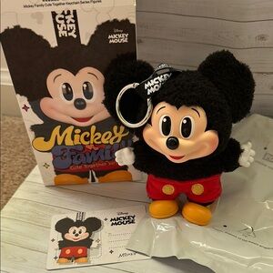 Mickey Family Pop Mart Mickey Mouse Plush Keychain